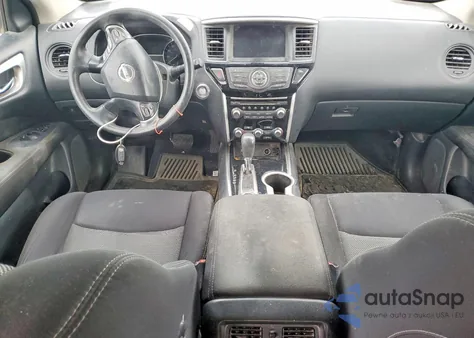 2017 Nissan Pathfinder S z USA, uszkodzony, nr VIN 5N1DR2MM3HC613817